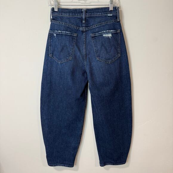 Mother Denim The Fangirl Flood Jeans Barrel Wide Leg Yee Haw 26 - Picture 3 of 12